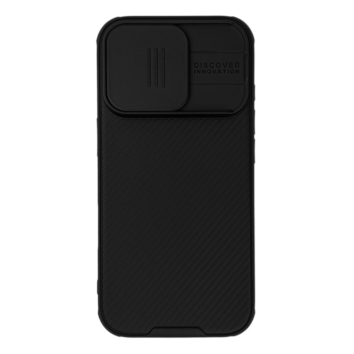 nillkin Camshield Pro Dėklas iphone 16 Pro Su Kameros Dangteliu - Juodas