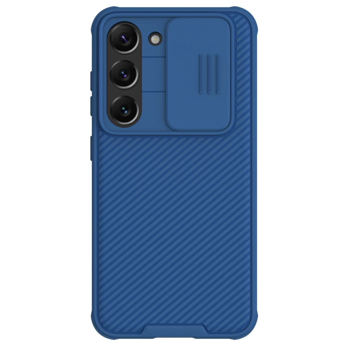 Nillkin Camshield Pro Dėklas Samsung Galaxy S23+ Su Kameros Dangteliu, Mėlynas