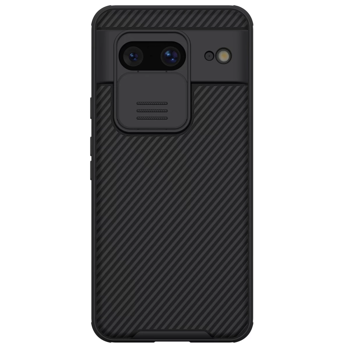 nillkin Camshield Pro Dėklas Su Kameros Dangteliu google Pixel 8 - Juodas