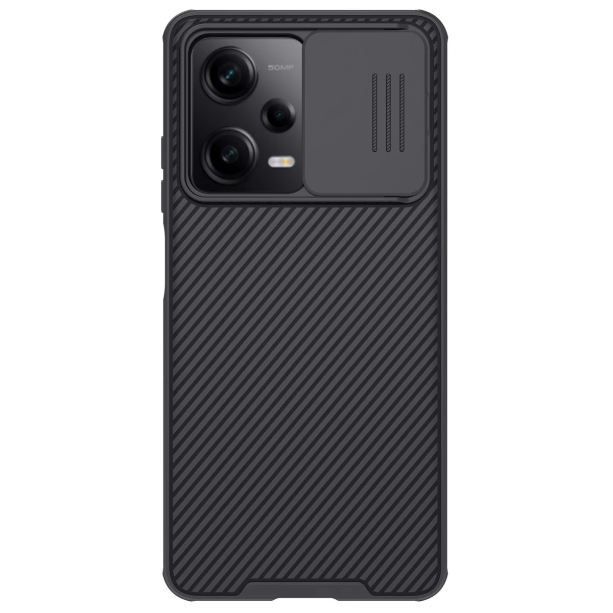 Nillkin Camshield Pro Telefono Dėklas, Skirtas Xiaomi Redmi Note 12 Pro / Poco X5 Pro 5g Black