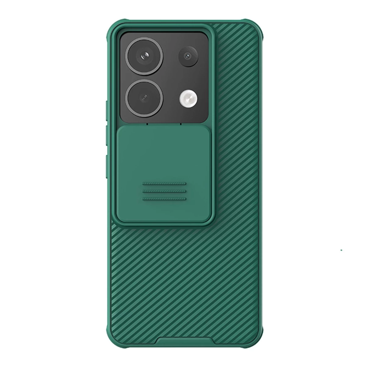 Nillkin Camshield Pro Xiaomi Redmi Note 13 Pro 5g, Tamsiai žalia / žalia