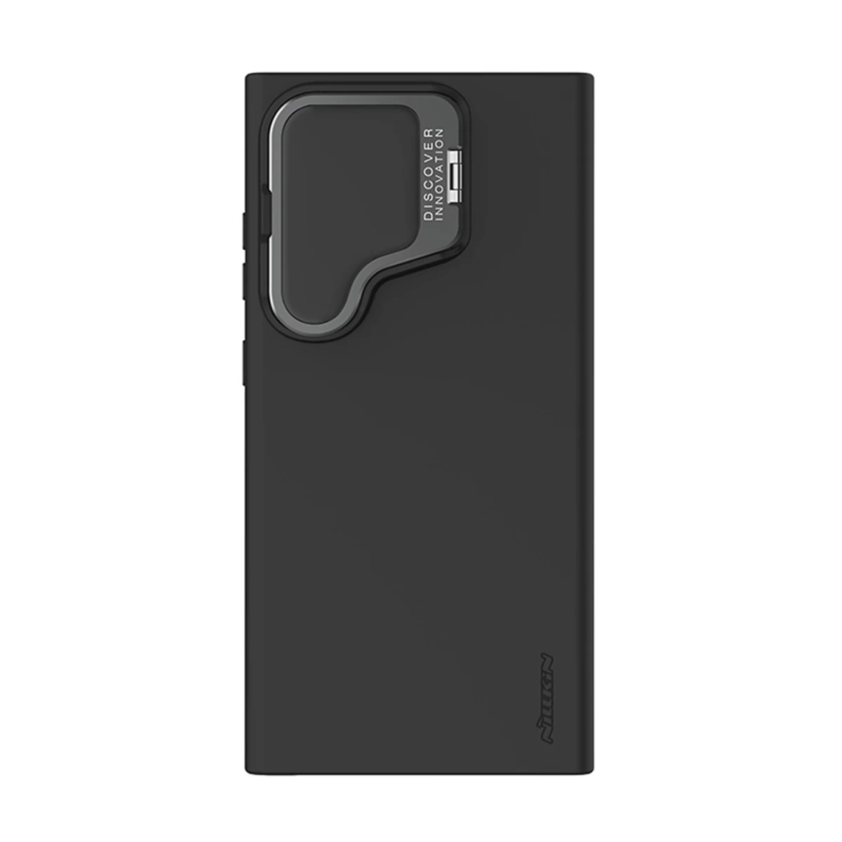 Nillkin Camshield Silky Prop Silikoninis Dėklas Samsung Galaxy S24 Ultra - Juodas