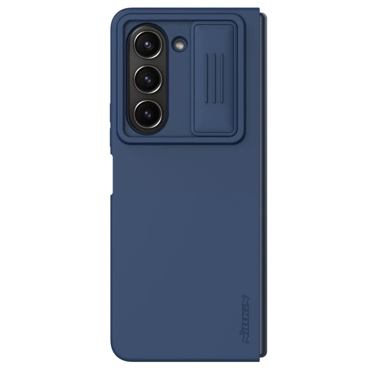 nillkin Camshield Silky Silikoninis Dėklas Su Kameros Dangteliu, Skirtas samsung Galaxy Z Fold 5 - Tamsiai Mėlynas nillkin Camshield Silky Silikoninis Dėklas Su Kameros Dangteliu, Skirtas samsung Galaxy Z Fold 5 - Tamsiai Mėlynas