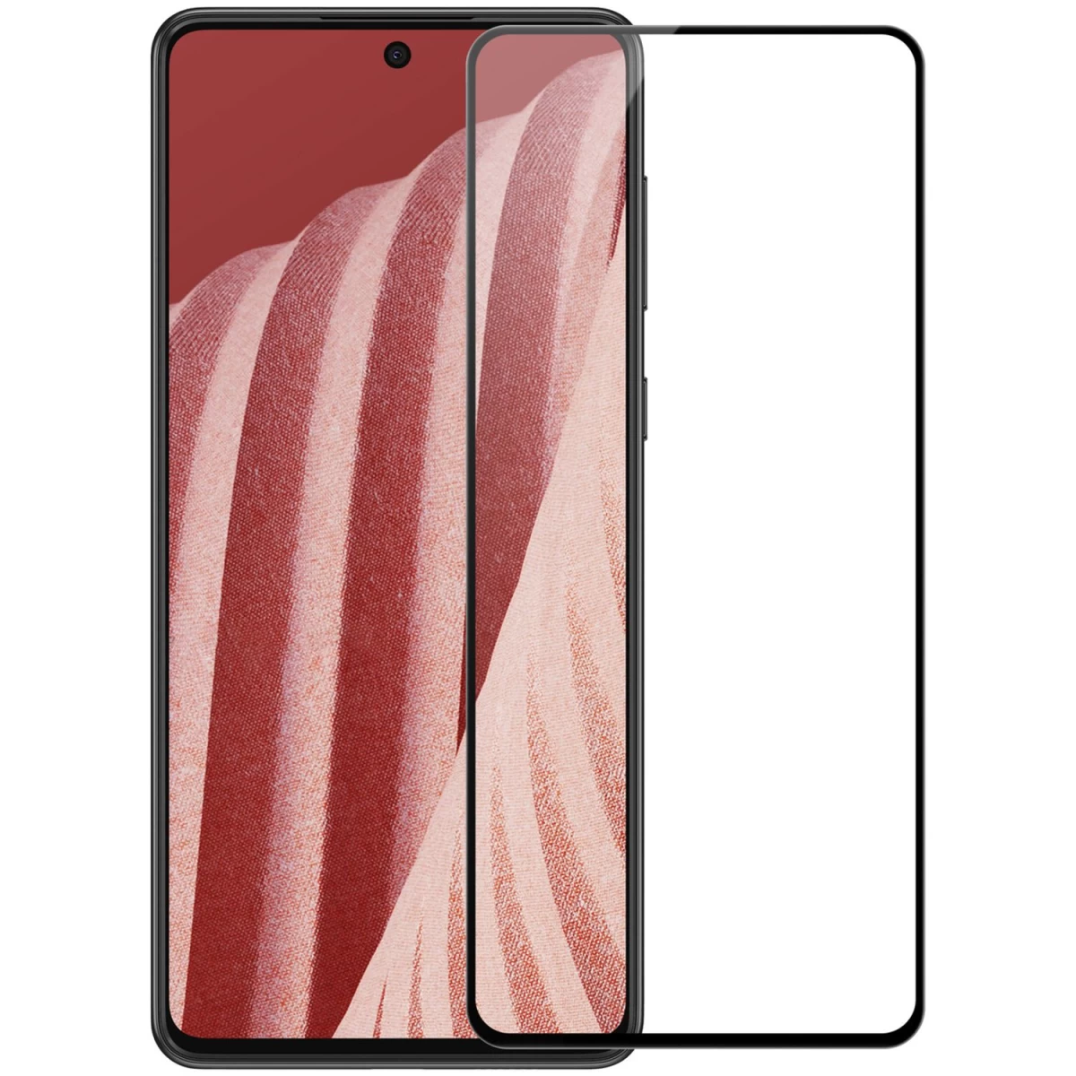 nillkin Cp+pro Itin Plonas Viso Ekrano Grūdintas Stiklas Su 0,2 Mm 9h Rėmeliu samsung Galaxy A73, Juodas nillkin Cp+pro Itin Plonas Viso Ekrano Grūdintas Stiklas Su 0,2 Mm 9h Rėmeliu samsung Galaxy A73, Juodas