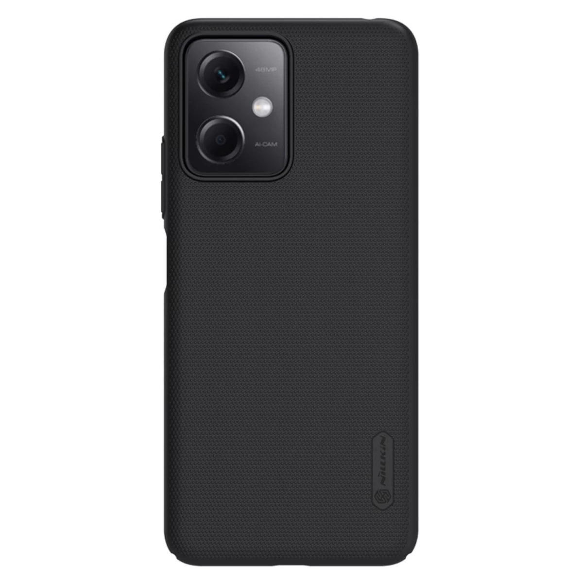Nillkin Super Frosted Shield Dėklas Xiaomi Redmi Note 12 5g / Poco X5 5g Telefono Dėklas Juodas