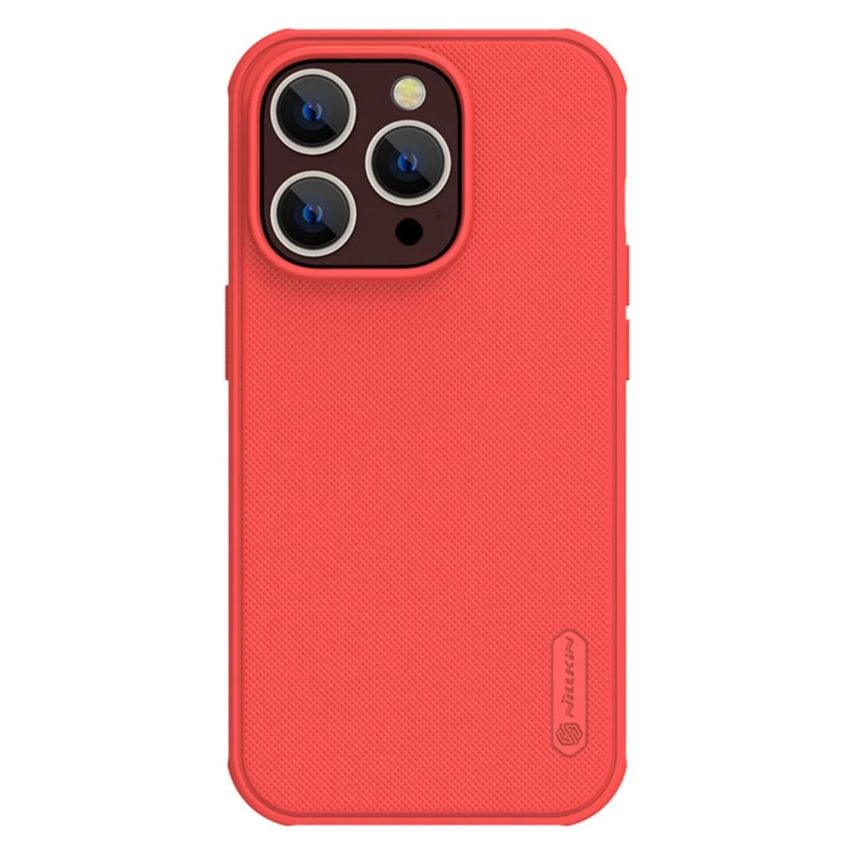 Nillkin Super Frosted Shield Pro Iphone 14 Pro Korpuso Galinis Dangtelis Raudonas