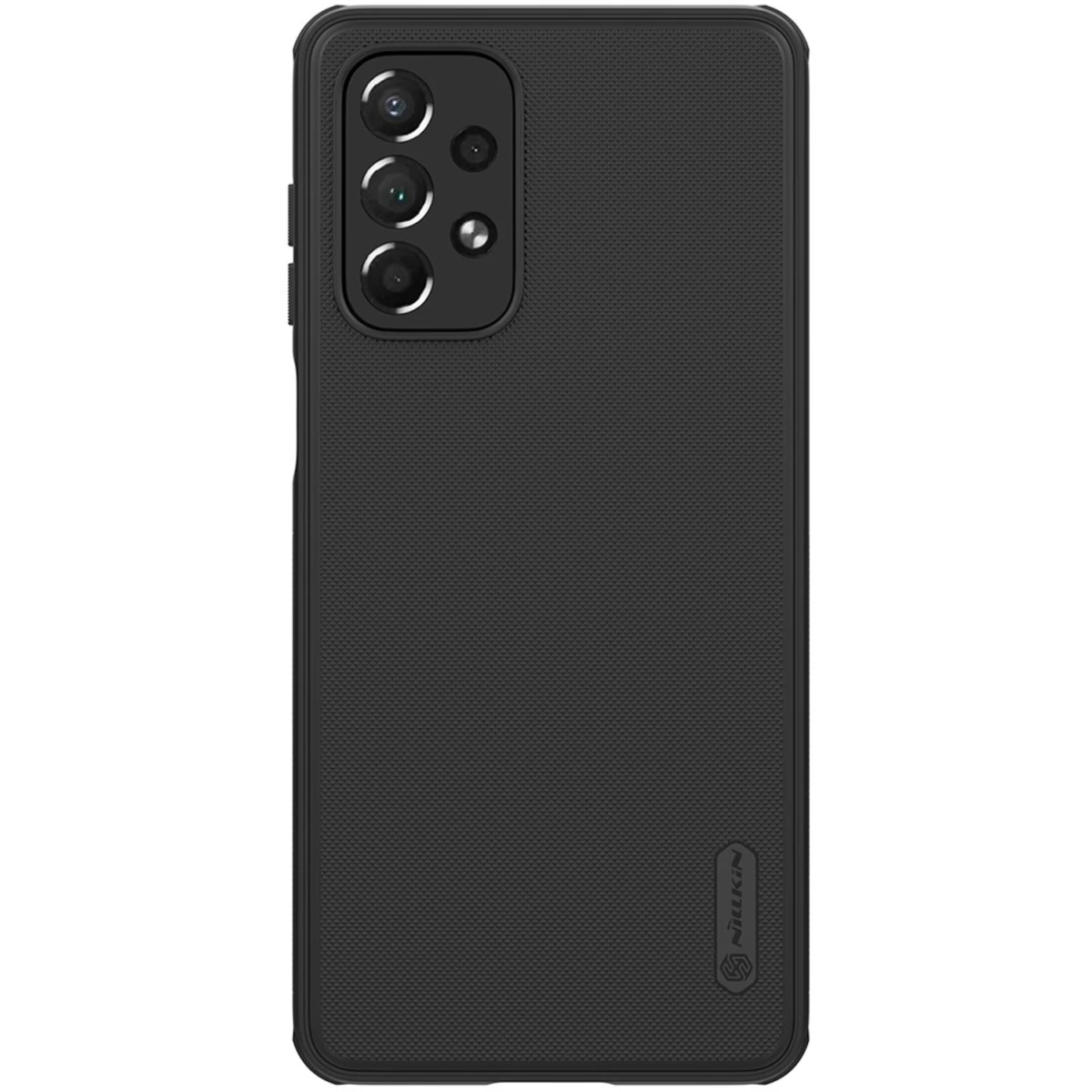 nillkin Super Frosted Shield Pro Stiprus Dėklas samsung Galaxy A73, Juodas