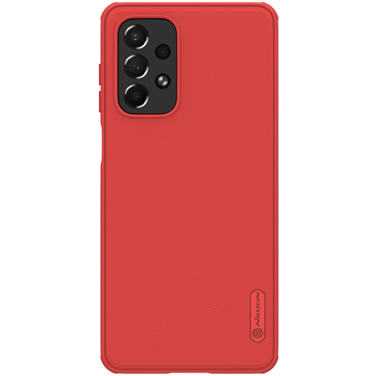 nillkin Super Frosted Shield Pro Stiprus Dėklas samsung Galaxy A73, Raudonas