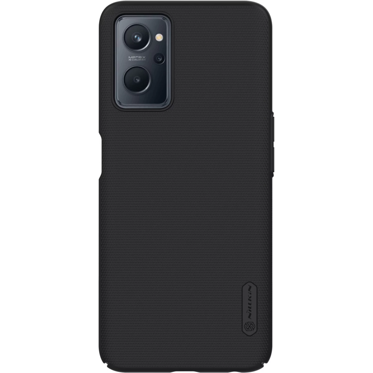 Nillkin Super Frosted Shield Sustiprintas Dėklas Realme 9i, Juodas