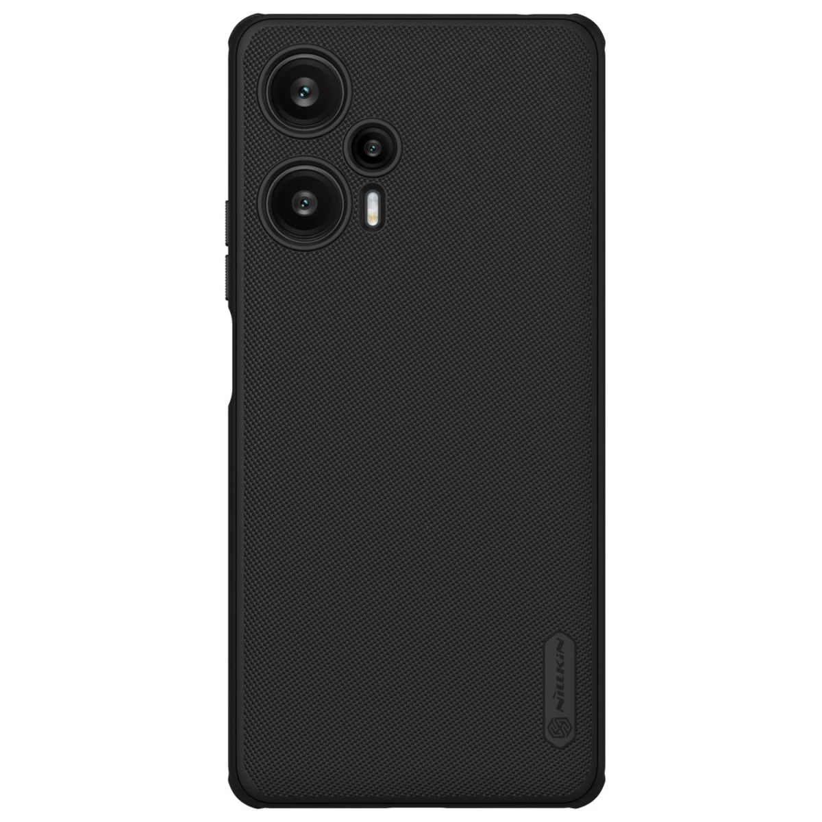 Nillkin Super Shield Pro Xiaomi Poco F5 Redmi Note 12 Turbo, Juoda / Juoda
