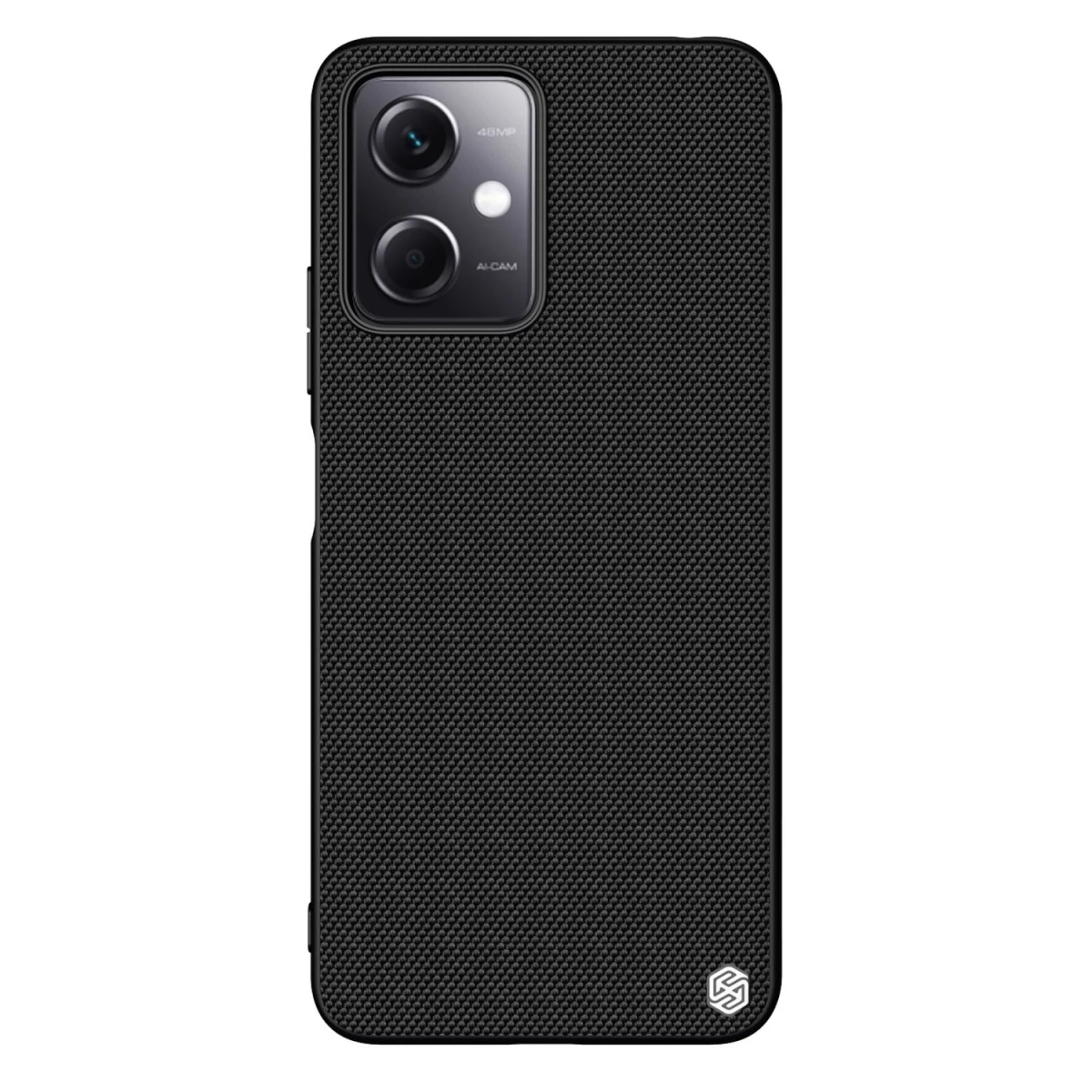 Nillkin Tekstūruotas Dėklas Xiaomi Redmi Note 12 5g / Poco X5 5g Sustiprintas Nailono Dėklas, Juodas Nillkin Tekstūruotas Dėklas Xiaomi Redmi Note 12 5g / Poco X5 5g Sustiprintas Nailono Dėklas, Juodas