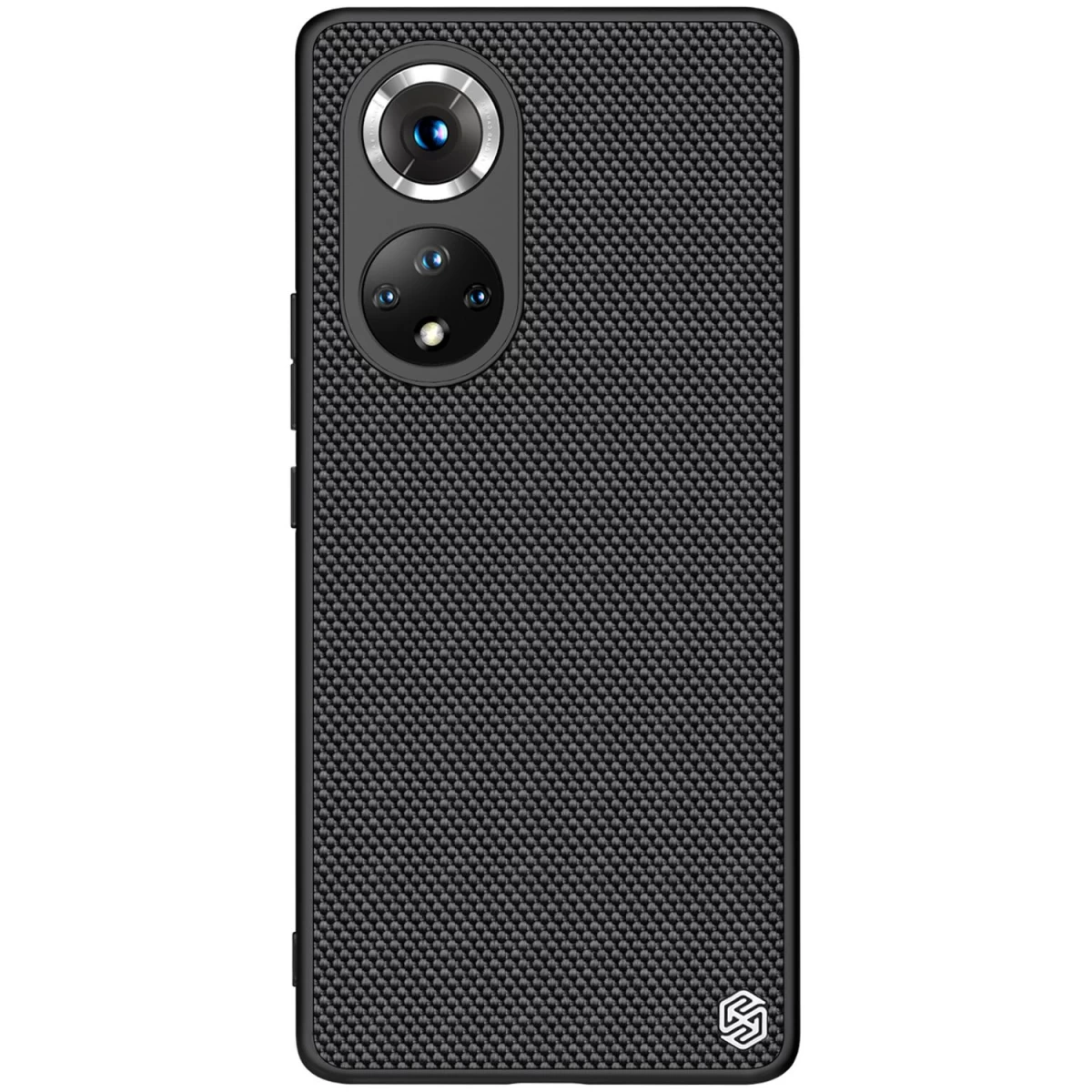 Nillkin Textured Case Patvarus Sustiprintas Dėklas Su Gelio Rėmeliu Ir Nailonine Nugarėle, Skirtas Honor 50 Pro, Juodas Nillkin Textured Case Patvarus Sustiprintas Dėklas Su Gelio Rėmeliu Ir Nailonine Nugarėle, Skirtas Honor 50 Pro, Juodas