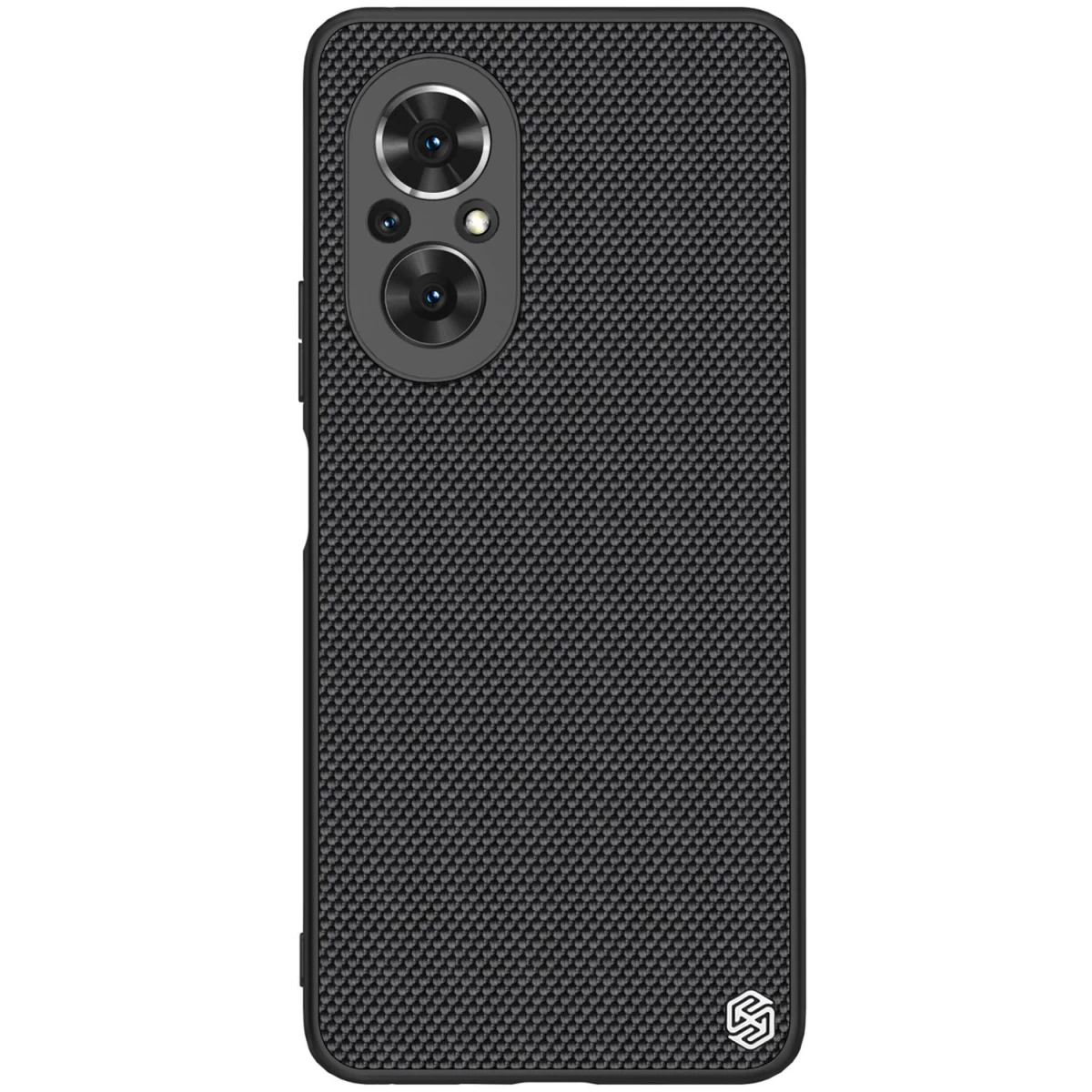 Nillkin Textured Case Patvarus Sustiprintas Dėklas Su Gelio Rėmeliu Ir Nailonine Nugarėle, Skirtas Honor 50 Se, Juodas Nillkin Textured Case Patvarus Sustiprintas Dėklas Su Gelio Rėmeliu Ir Nailonine Nugarėle, Skirtas Honor 50 Se, Juodas