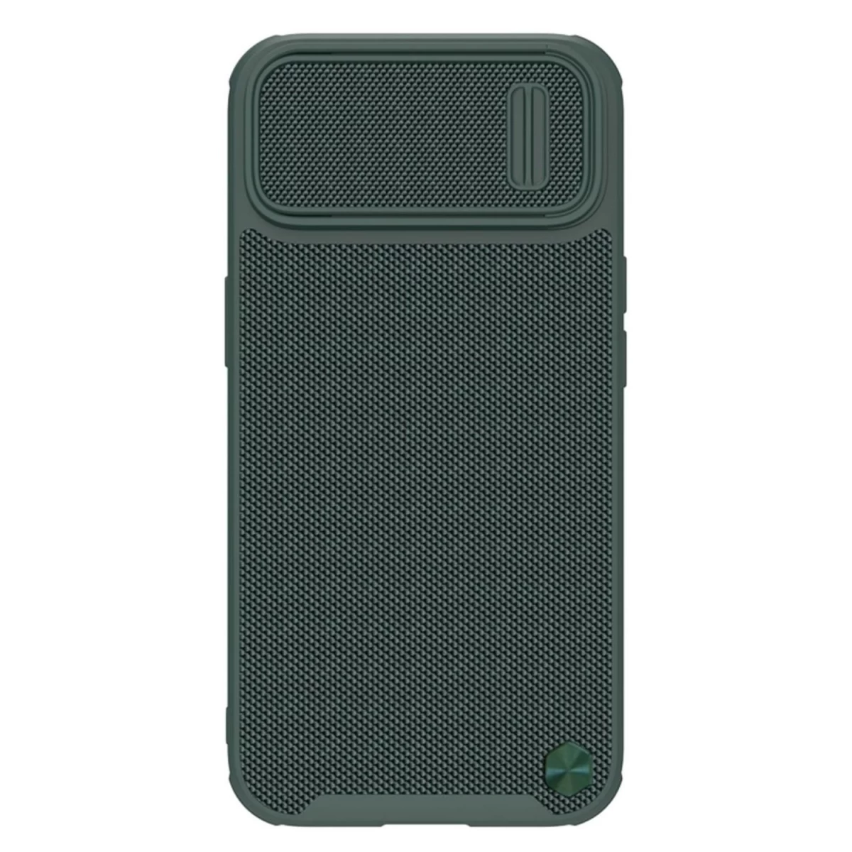Nillkin Textured S Case Iphone 14 Case šarvuotas Dangtelis Su Kameros Skydu žalias