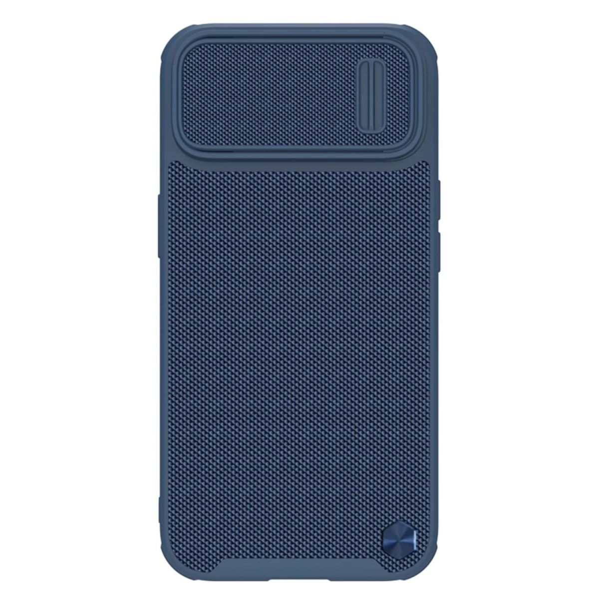 Nillkin Textured S Case Iphone 14 Plus šarvuotas Dėklas Su Kameros Dangteliu Mėlynas