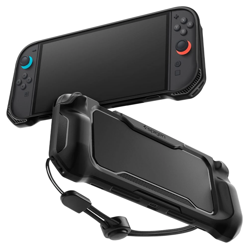 nintendo Switch 2 Rugged Armor Dėklas - Matinės Juodos Spalvos