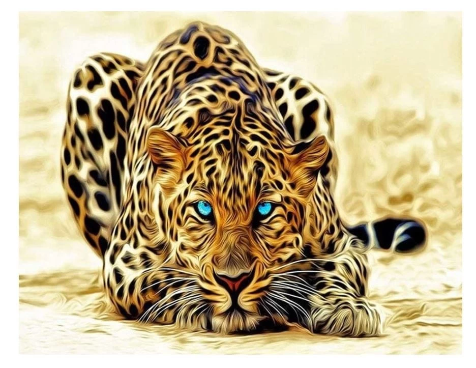Norimpex Diamond Mosaic  - Leopard