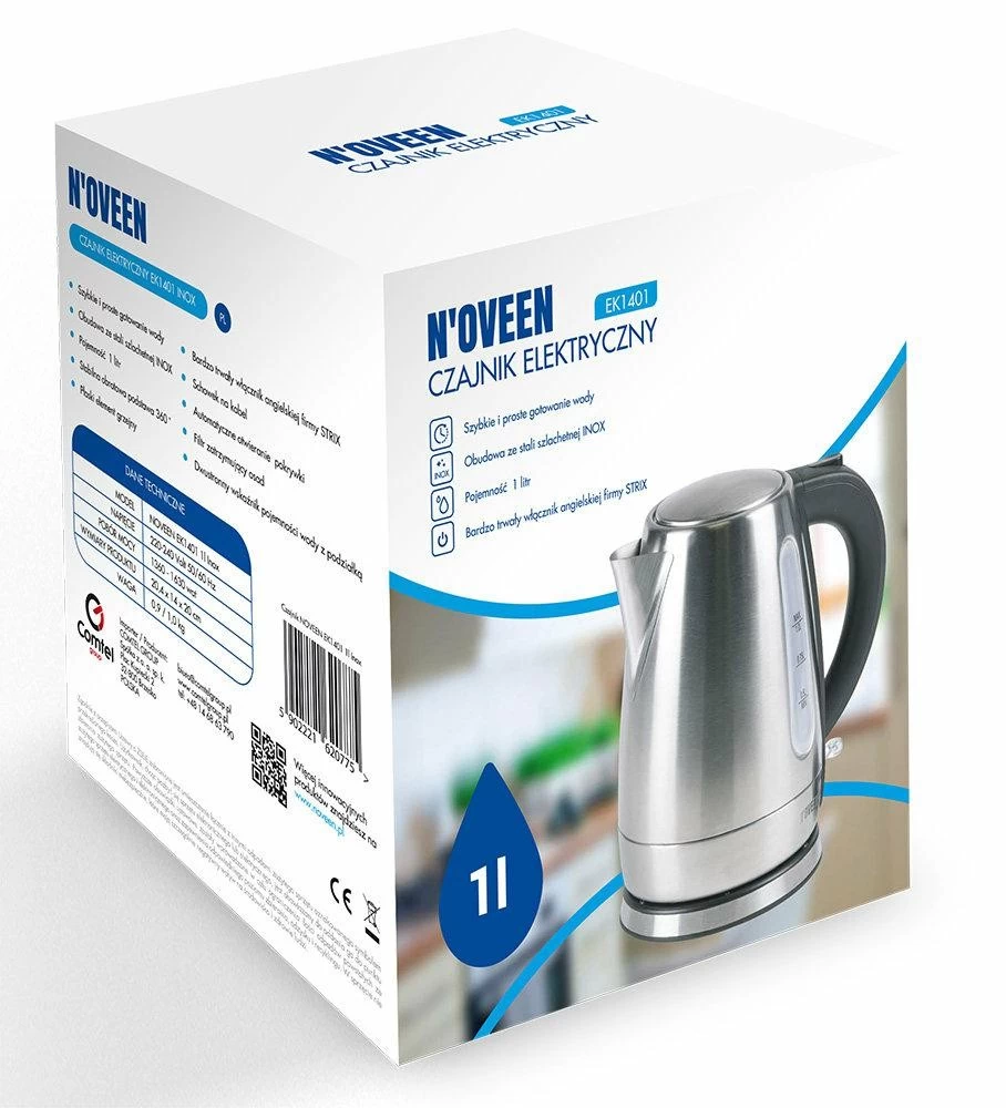 Noveen Virdulys Ek1401 Inox