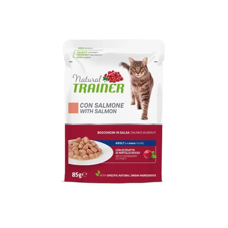 NT Cat Adult Salmon konservai katėms su lašiša 85g 12vnt, 925714
