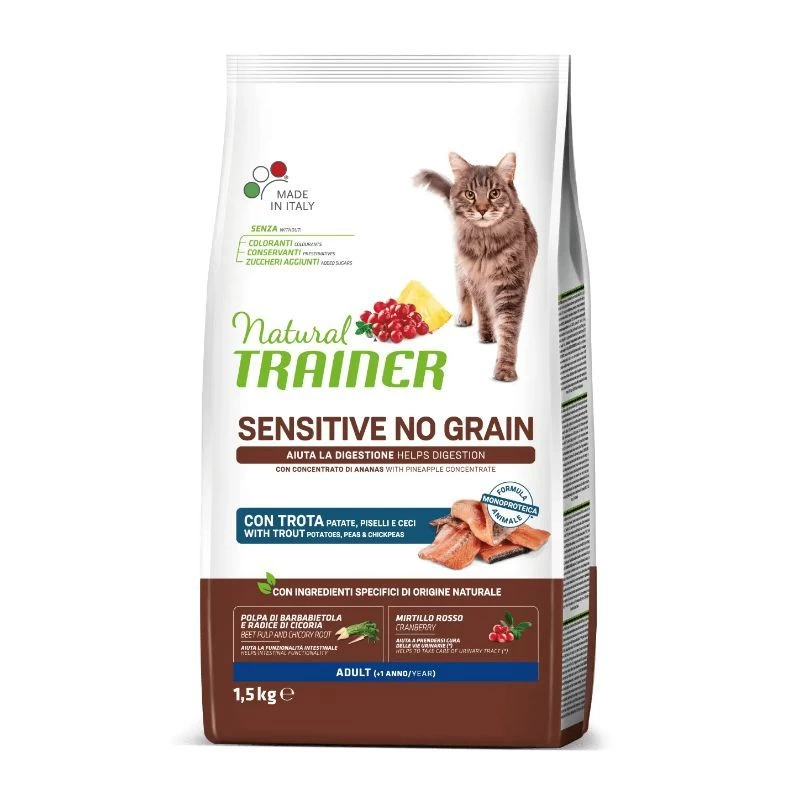 NT CAT SENSITIVE NO GRAIN TROUT su upėtakiu 1.5kg (6), 963077