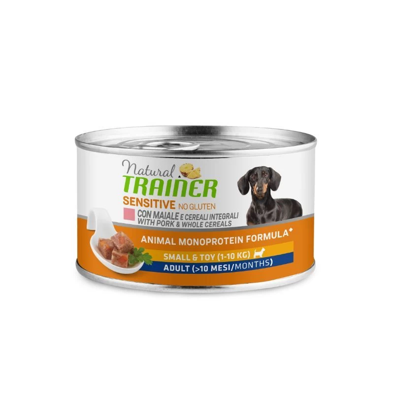 NT Sensitive No Gluten MINI Pork konservas su kiauliena 150g (24), 925845
