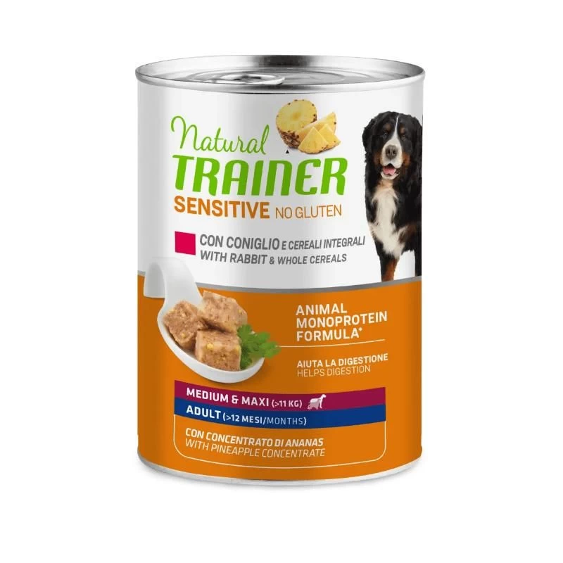 NT Sensitive No Gluten M/M Rabbit konservas su triušiena 400g (12), 965990