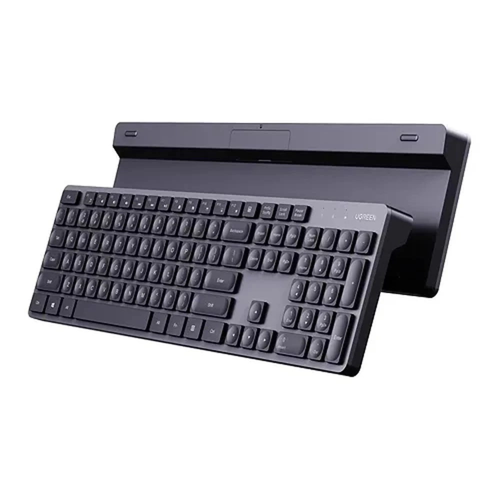 Numlock 2,4 Ghz Belaidė Kompiuterio Klaviatūra Juoda