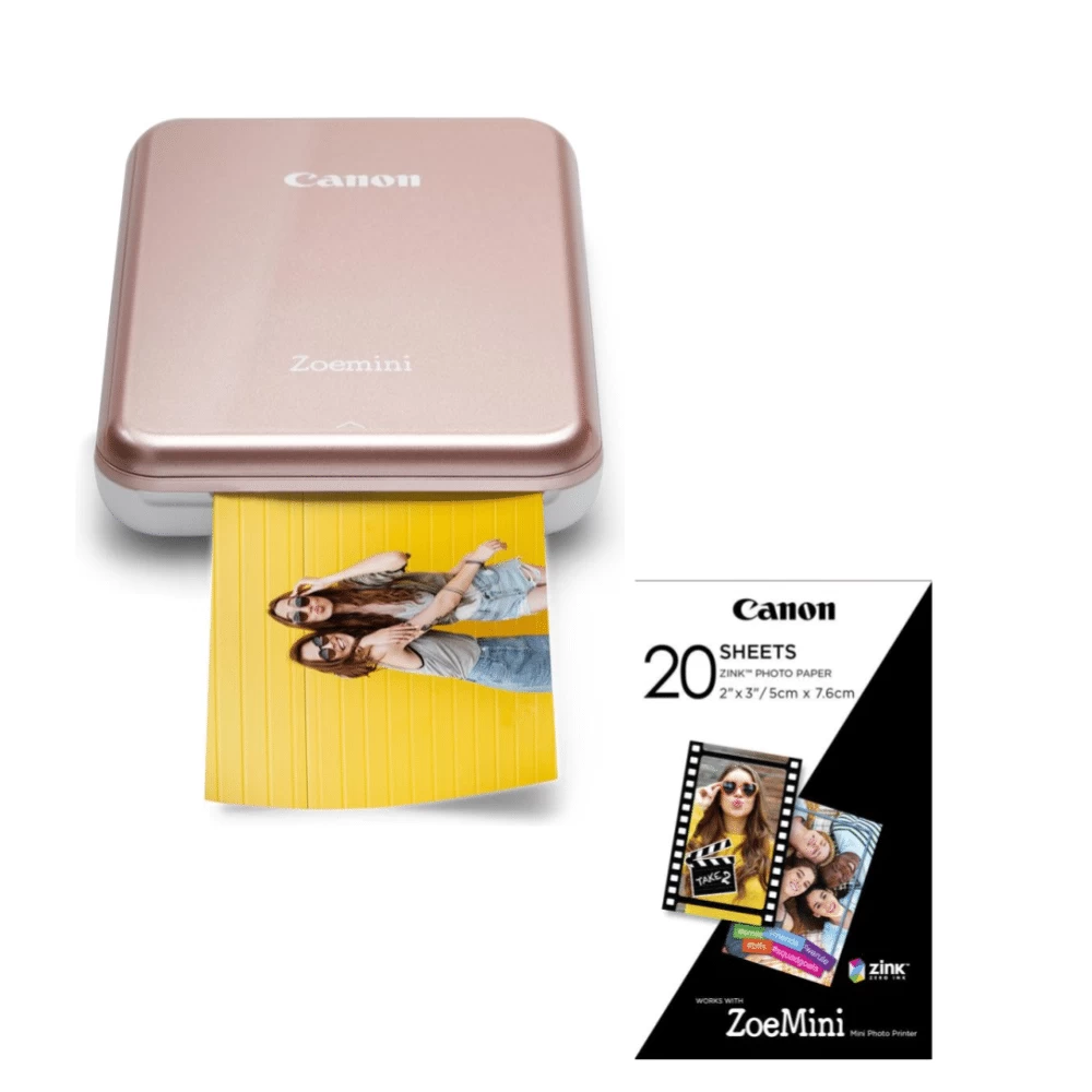 Nuotraukų Spausdintuvo rinkinys Canon Zoemini PV-123, rožinė