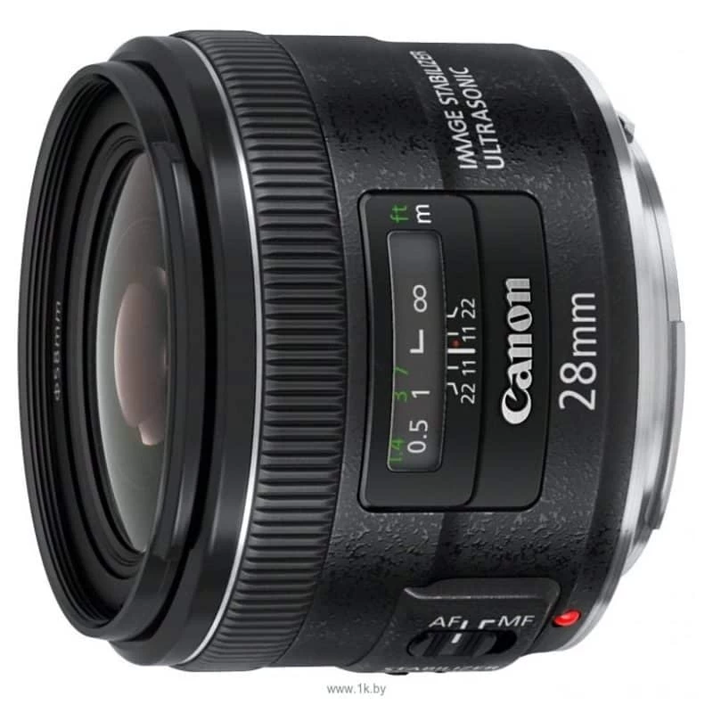 Objektyvas Canon EF 28mm f/2.8 IS USM