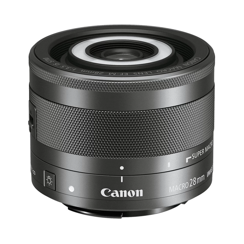 Objektyvas CANON EFM 28mm F/3.5 Macro IS STM