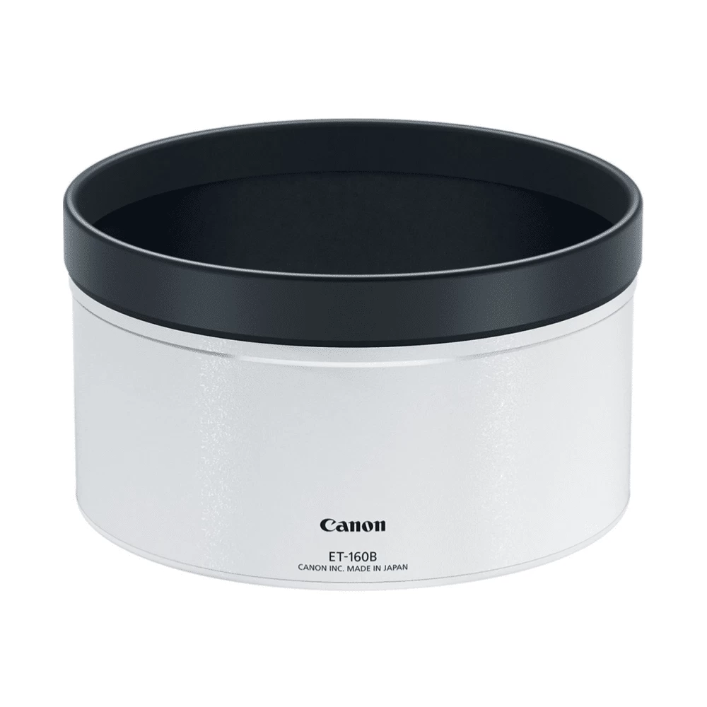 Objektyvo Gaubtas Canon ET-160B, balta/juoda (Ekspozicinė prekė)