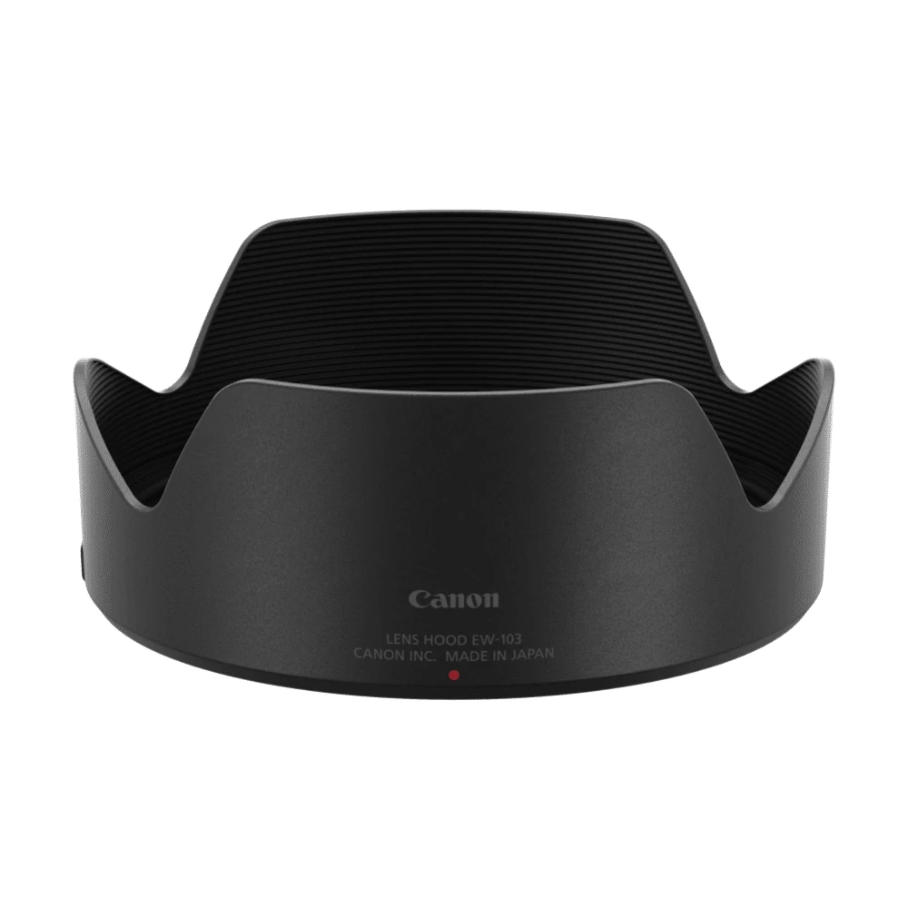 Objektyvo Gaubtas Canon EW-103, juoda (Ekspozicinė prekė)