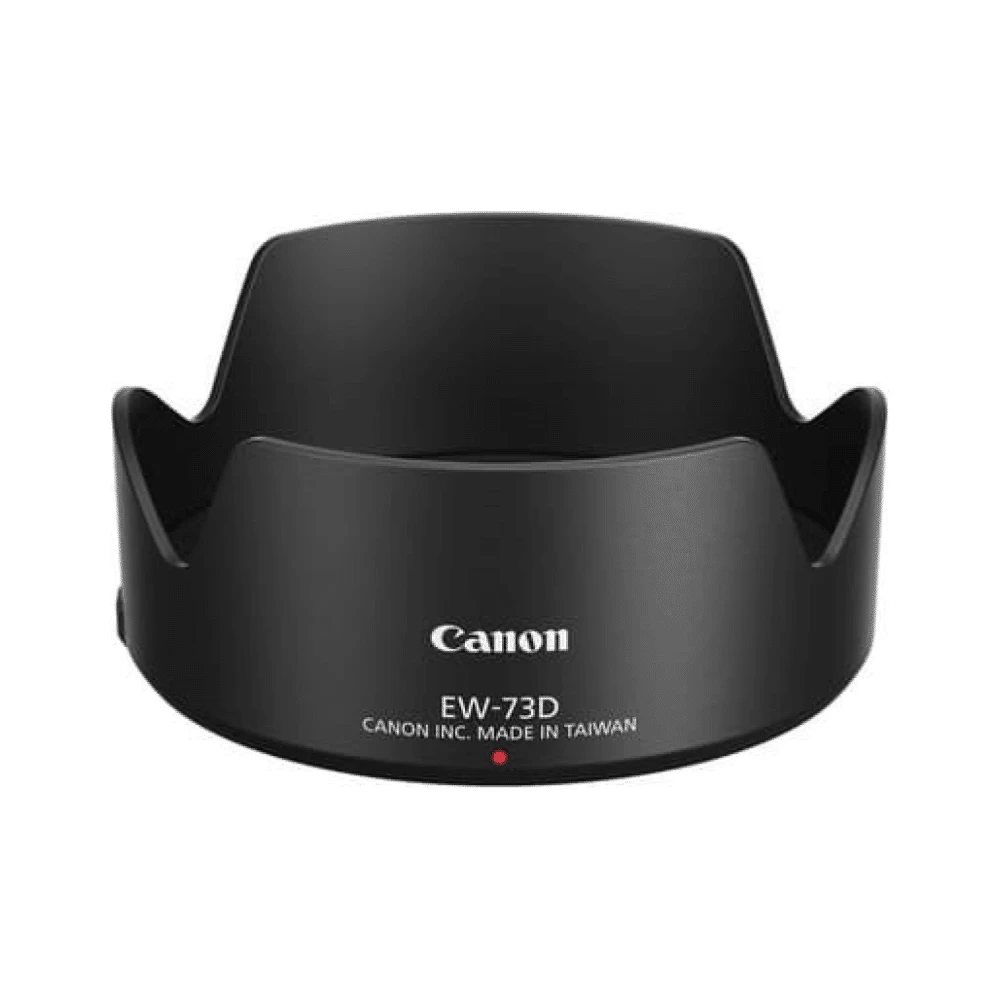 Objektyvo Gaubtas Canon EW-73D, juoda (Ekspozicinė prekė)