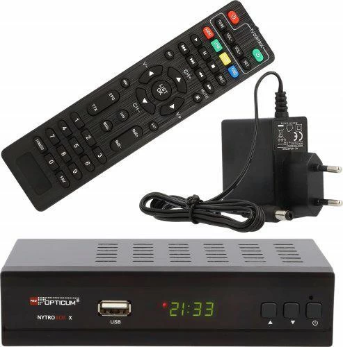 Opticum Tuner Dvb-t2/c Red Nytrobox X