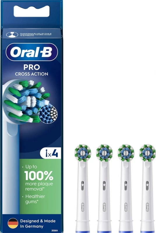 Oral-b Eb50rx-4 Dantų šepetėlio Antgaliai
