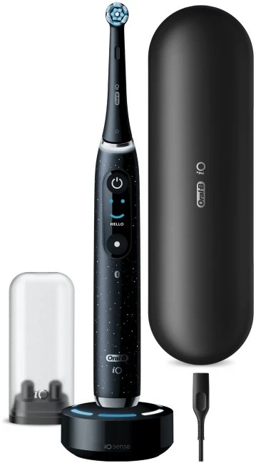 oral-b Io Series 10 Cosmic Black Dantų šepetėlis