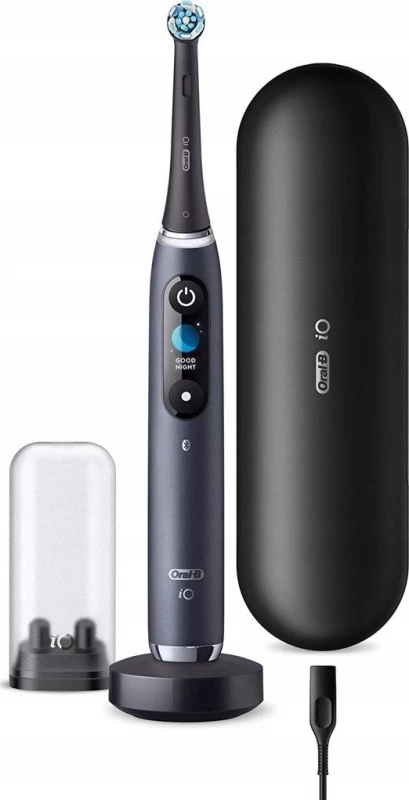 Oral-b Io Series 9n Onyx Black Elektrinis Dantų šepetėlis (juodas)