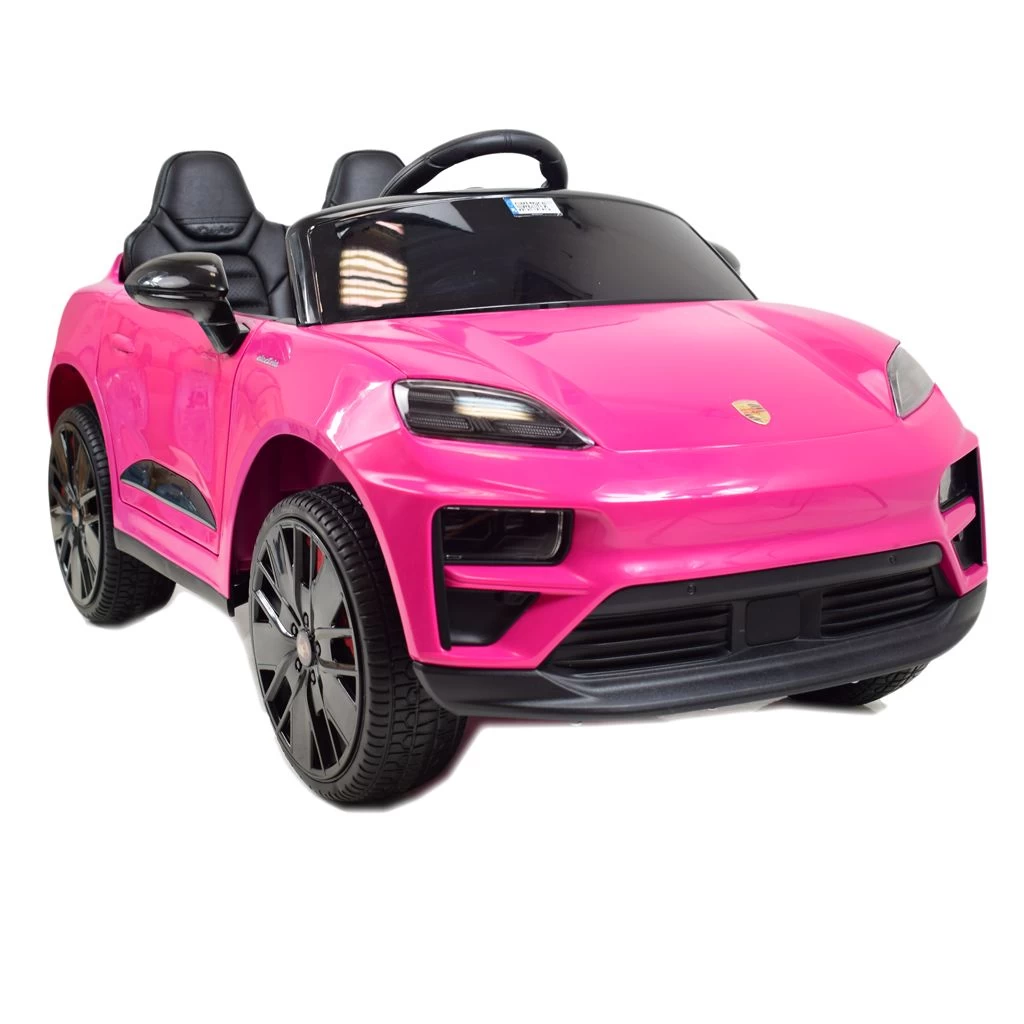 Originali „porsche Macan“ Baterijomis Maitinama Mašinėlė Mergaitei, Rožinė / Dk666