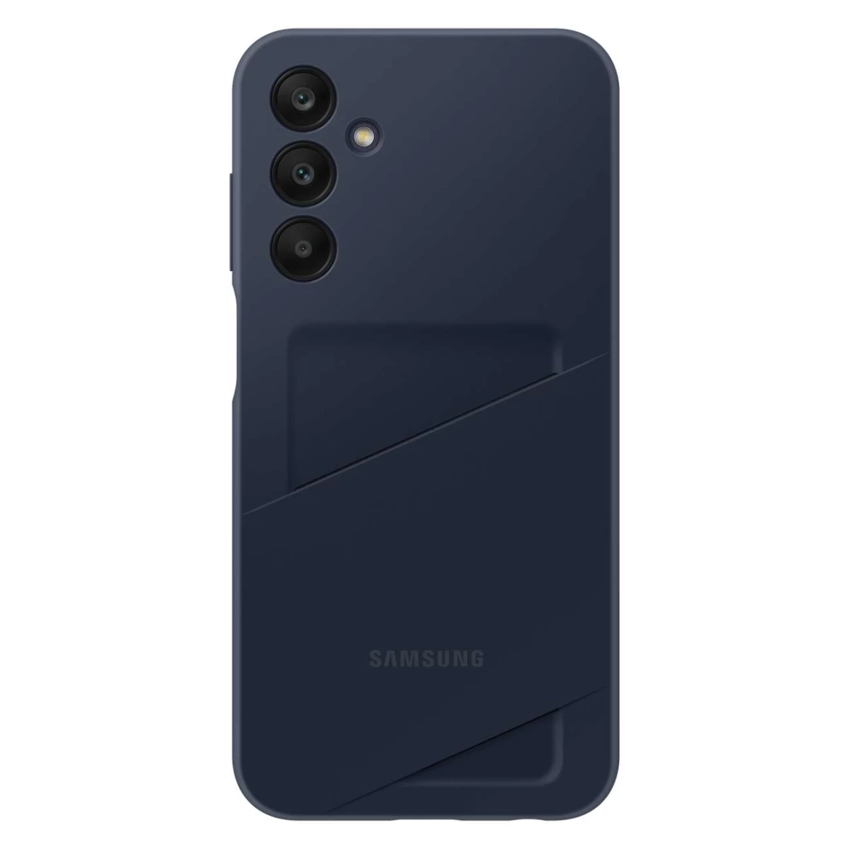 Originalus Dėklas samsung Galaxy A15 / A15 5g Su Kortelių Lizdu Juodai Mėlynos Spalvos