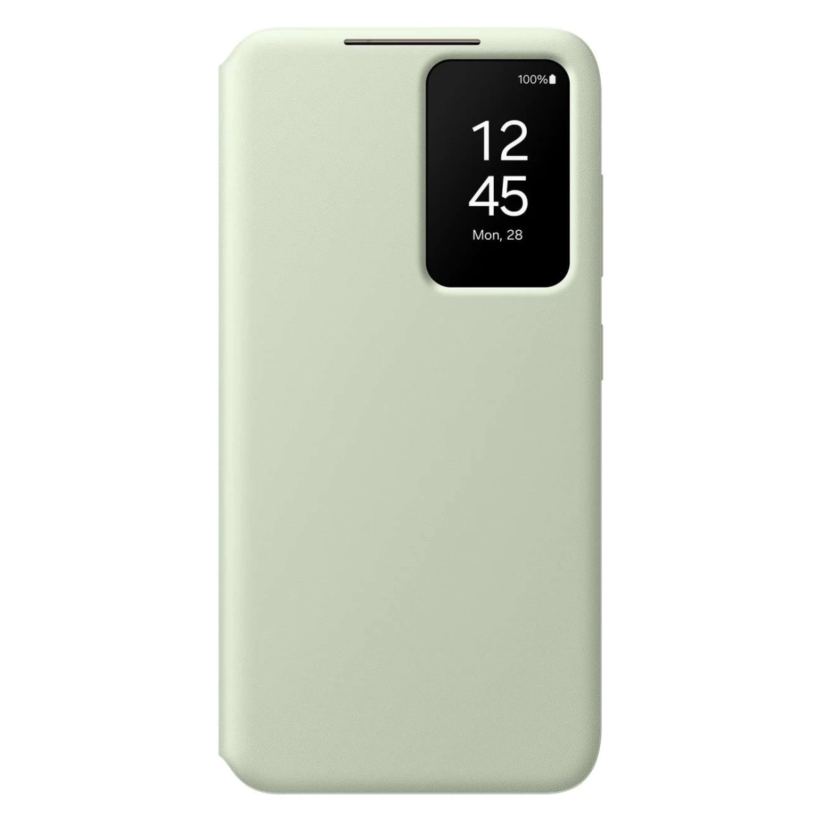 Originalus Dėklas samsung Galaxy S24 Smart View Wallet Kortelių Lizdui, šviesiai žalias