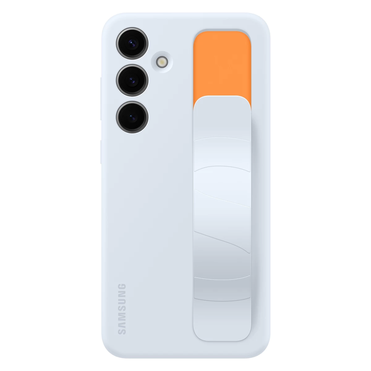 Originalus Dėklas samsung Galaxy S24+ Su Laikikliu Ir Stovu Standing Grip Case šviesiai Mėlynas Originalus Dėklas samsung Galaxy S24+ Su Laikikliu Ir Stovu Standing Grip Case šviesiai Mėlynas