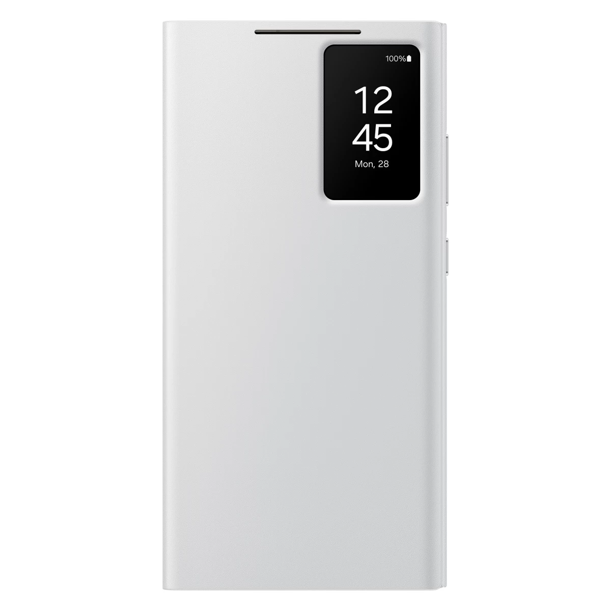 Originalus Dėklas samsung Galaxy S24 Ultra Kortelių Lizdui smart View Wallet, Baltas