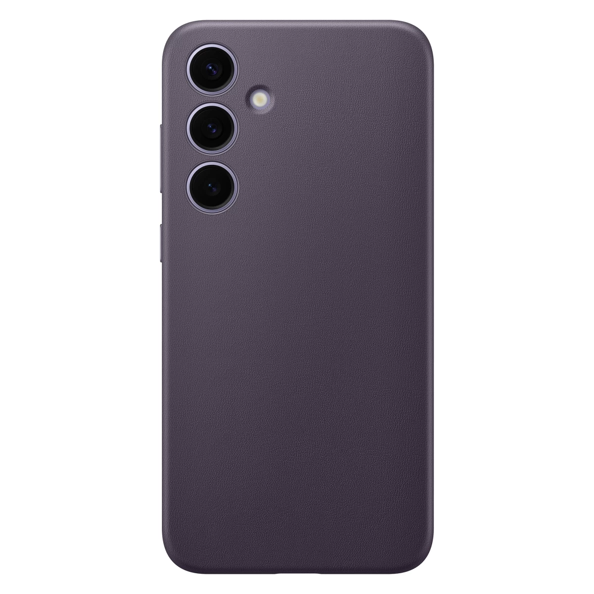 Originalus Dėklas Samsung Galaxy S24+ Vegan Leather Case Gp-fps926hcavw Tamsiai Violetinis