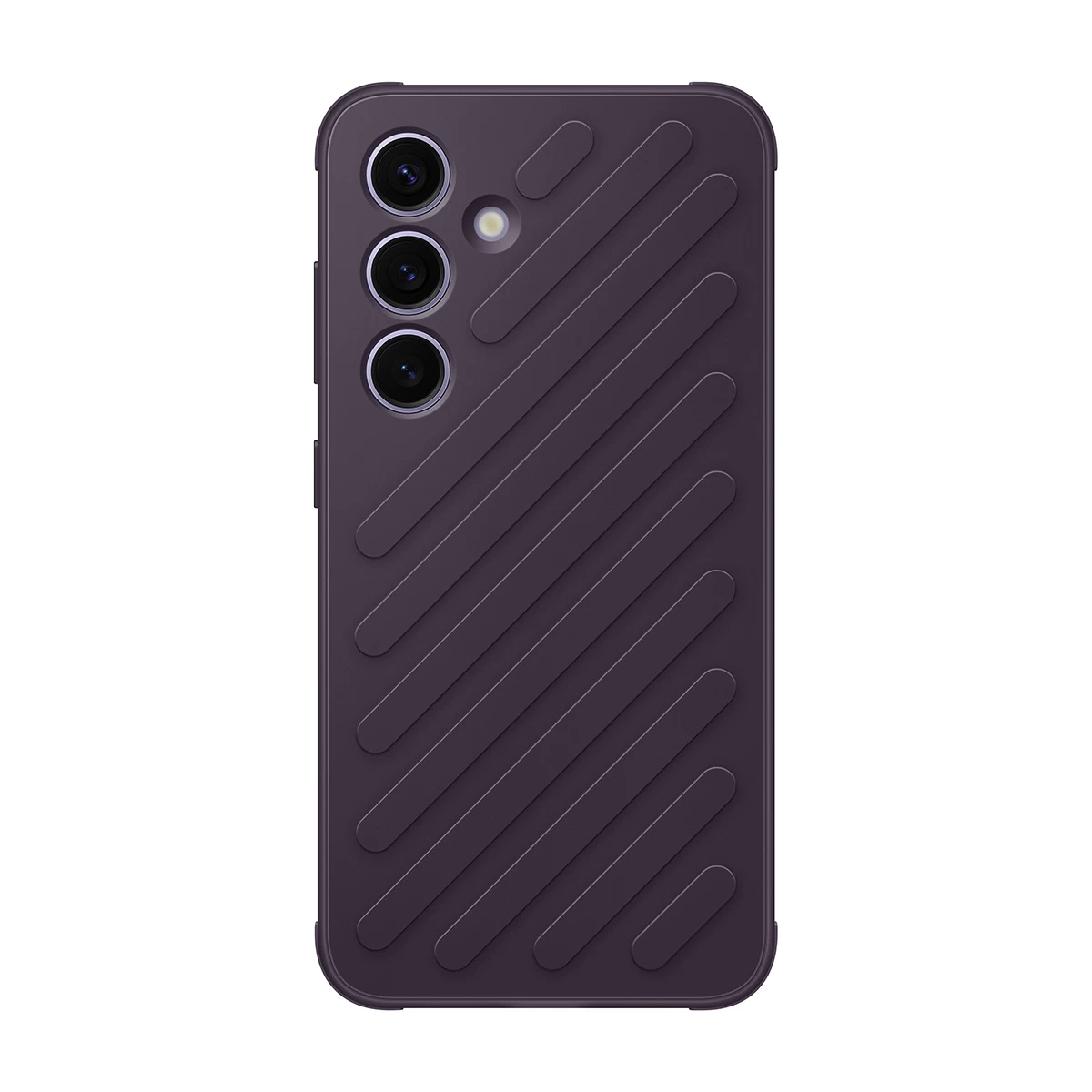 Originalus samsung Galaxy S24+ Korpusas Su šarvuotu Skydu Tamsiai Violetinės Spalvos