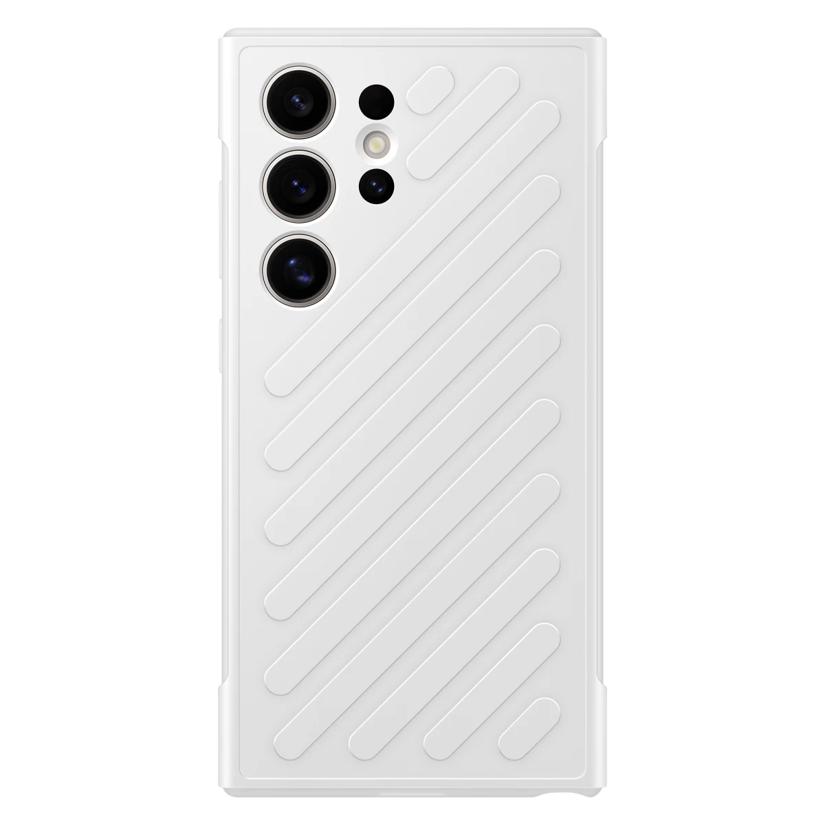 Originalus samsung Galaxy S24 Ultra Light Grey Korpusas Su šarvuotu Skydu