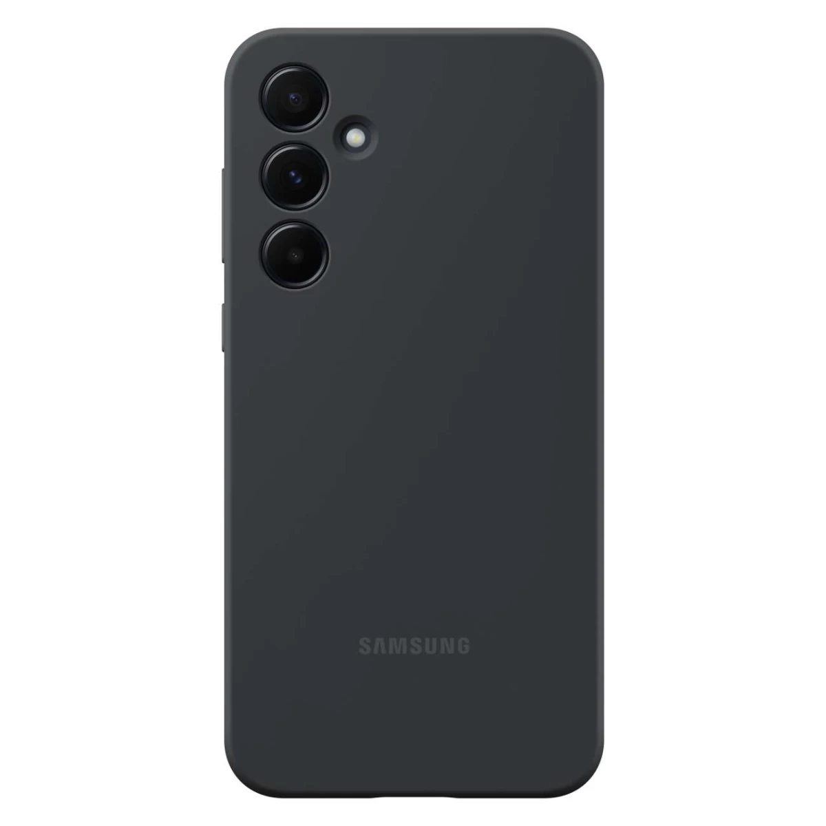 Originalus Silikoninis Dėklas samsung Galaxy A55 Juodos Spalvos