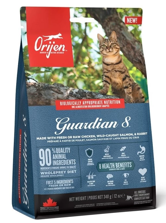 ORIJEN Guardian 8 sausas kačių maistas, 340 g