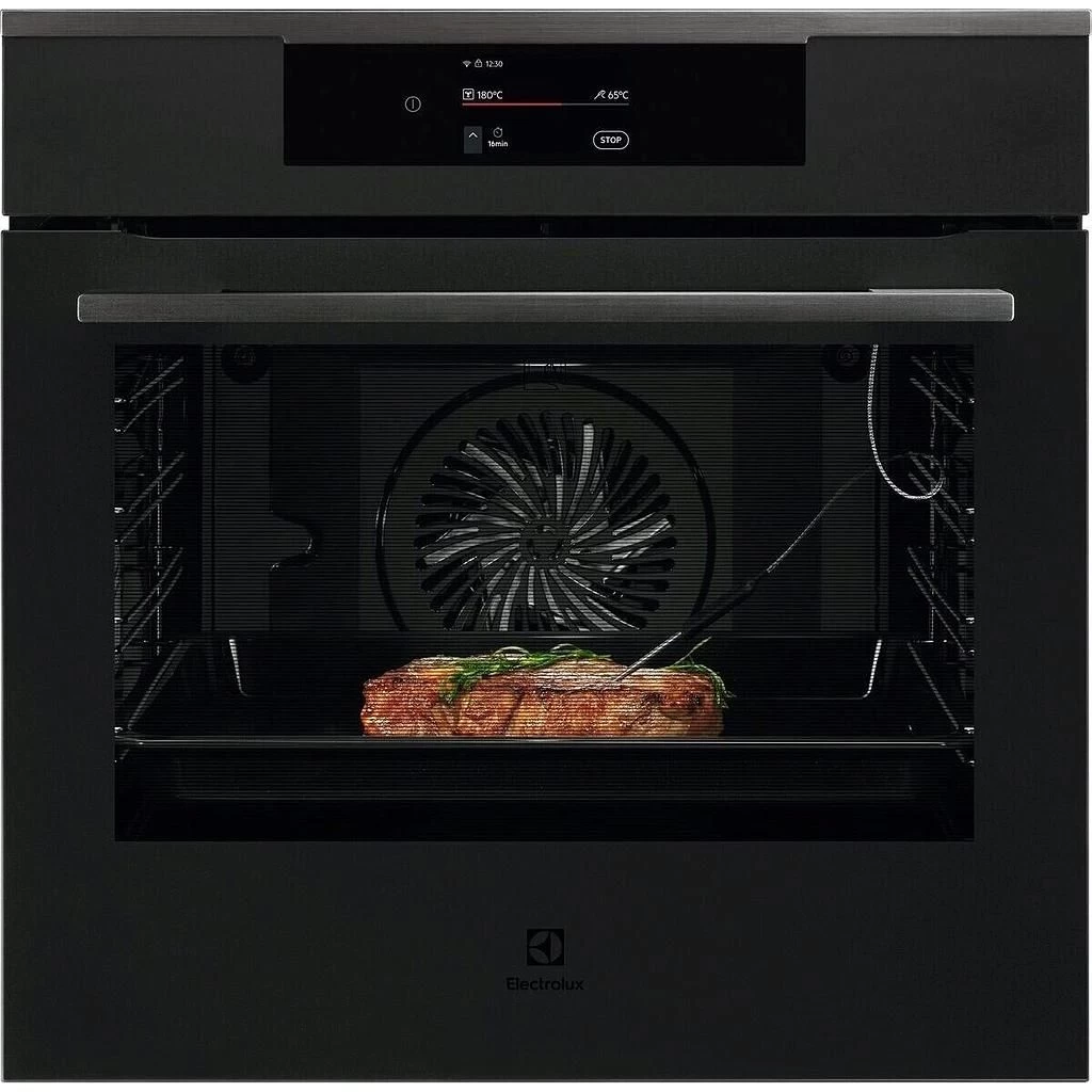 Orkaitė ELECTROLUX KOEAP3XT, pirolizė, Wifi, juoda matinė spalva