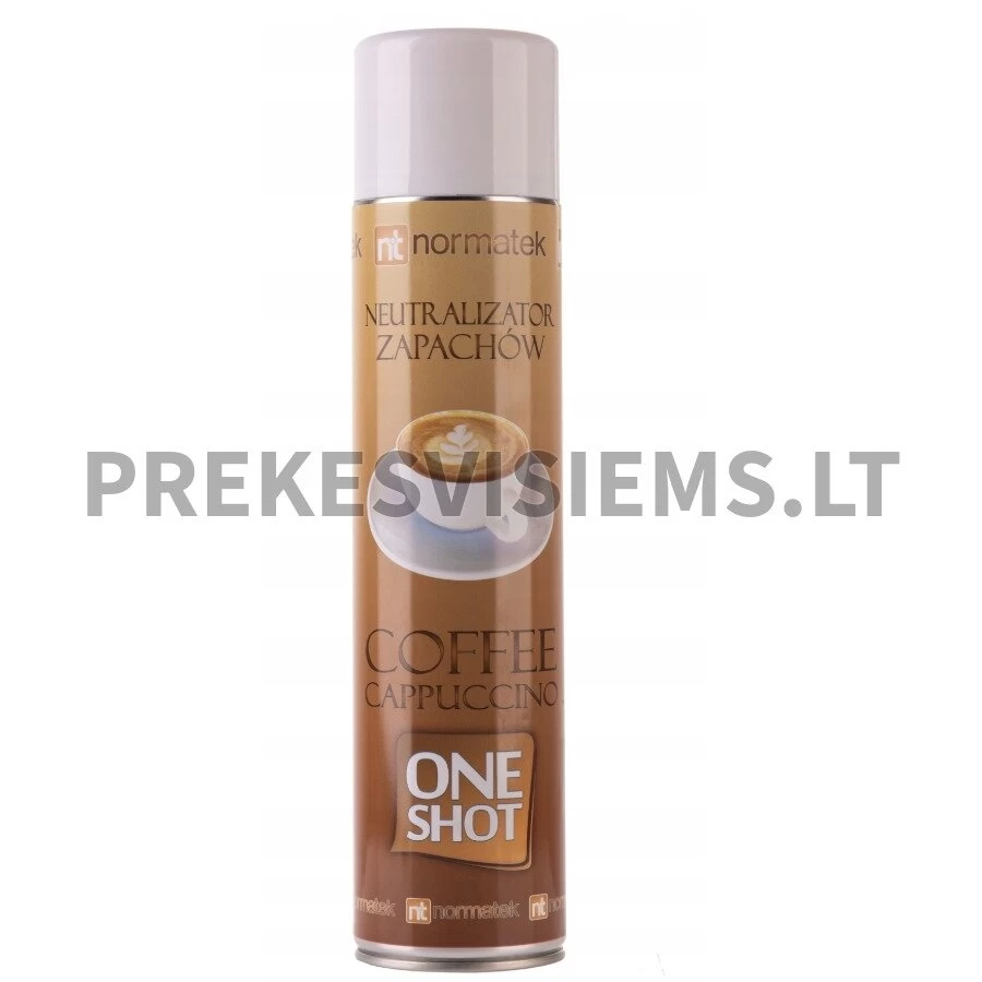 Oro gaiviklis ir kvapų neutralizatorius ONE SHOT Coffee Cappuccino, 600ml