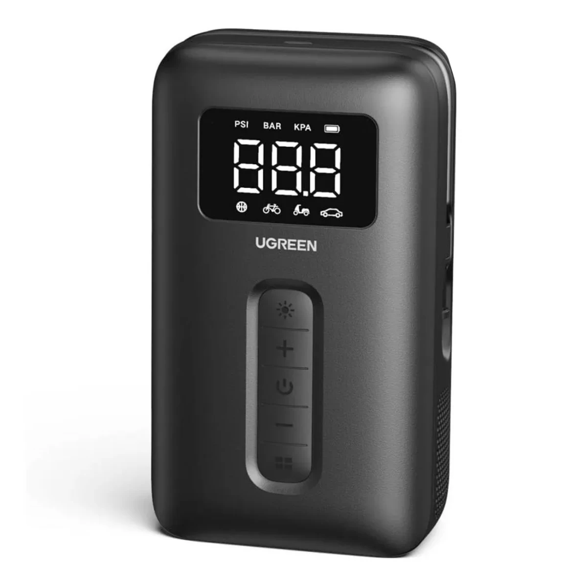 Oro Kompresorius 150psi 10bar Su Akumuliatoriumi Ir Led žibintuvėliu, Juodas